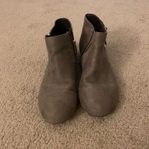 Brown booties
